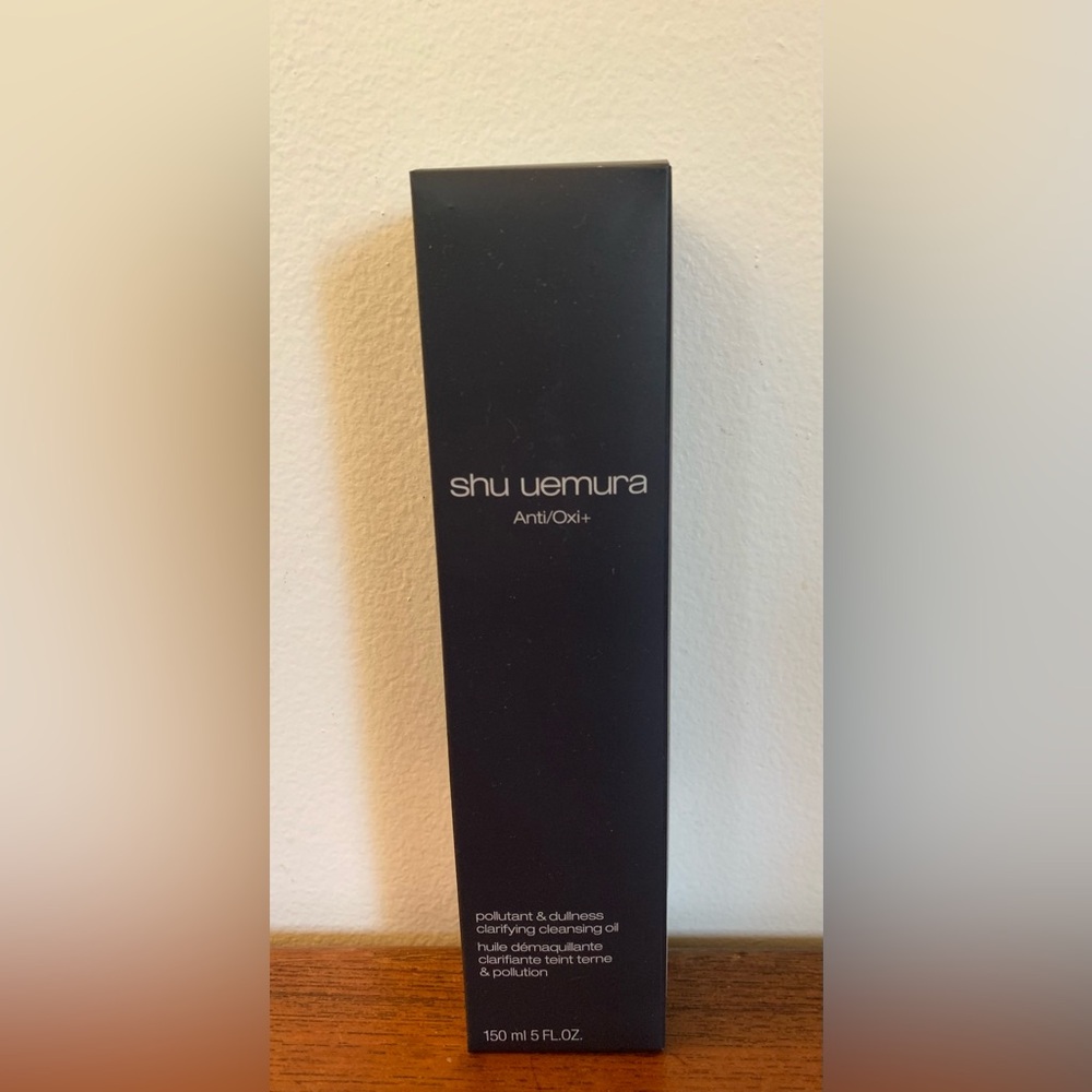 NEW Shu Uemura anti/oxi+ pollutant & dullness clarifying cleansing oil 150ml